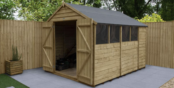 Apex shed