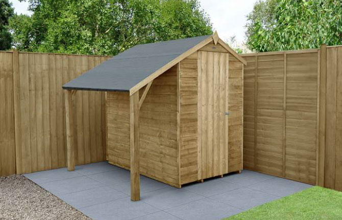 Lean-to shed kits