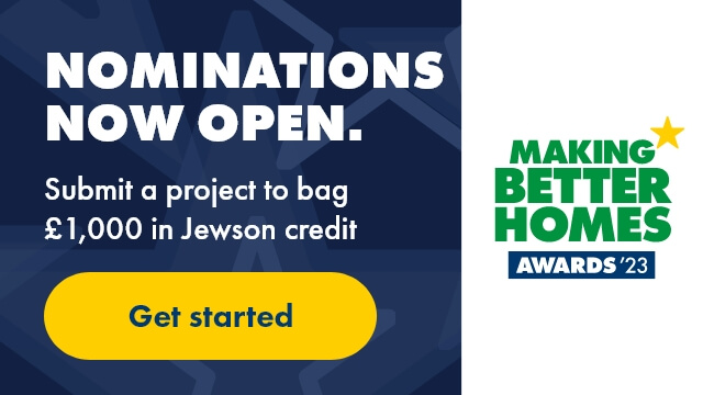 Nominate a project in the Making Better Homes Awards