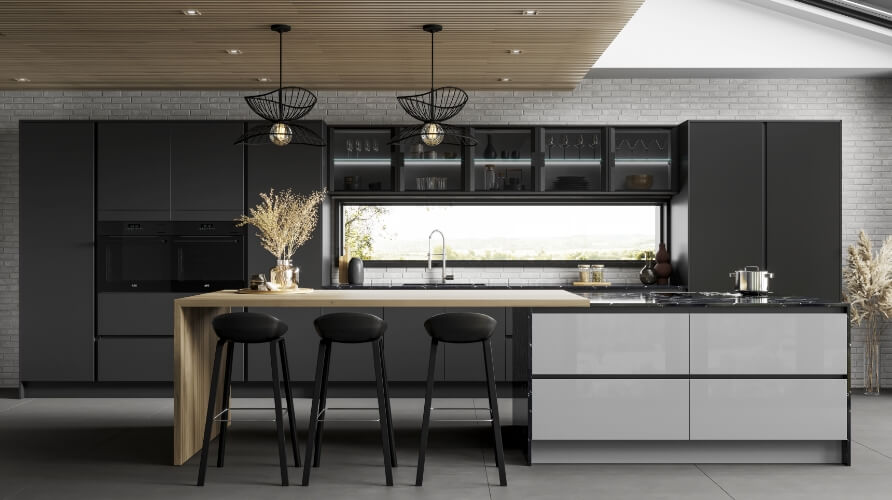 Discover our range of modern kitchens