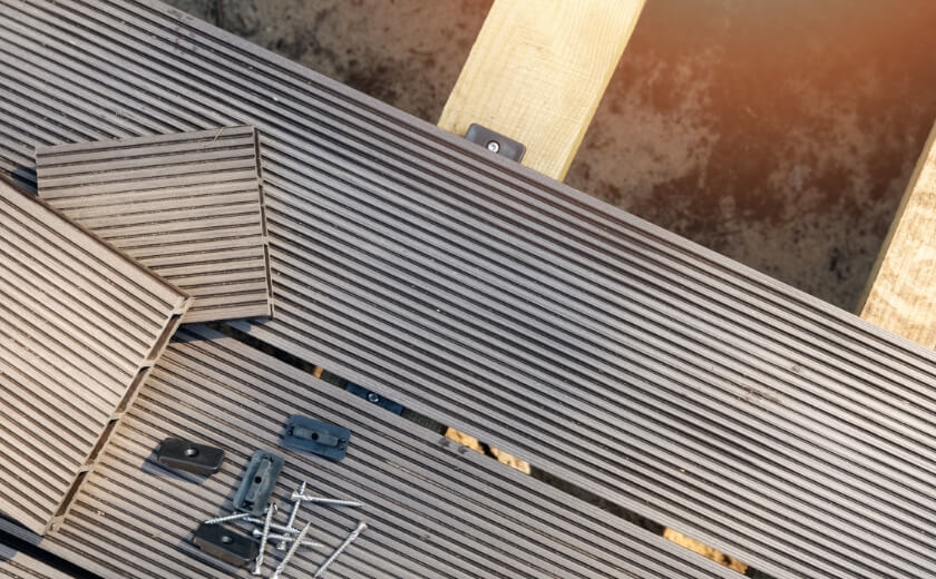 How to look after composite decking