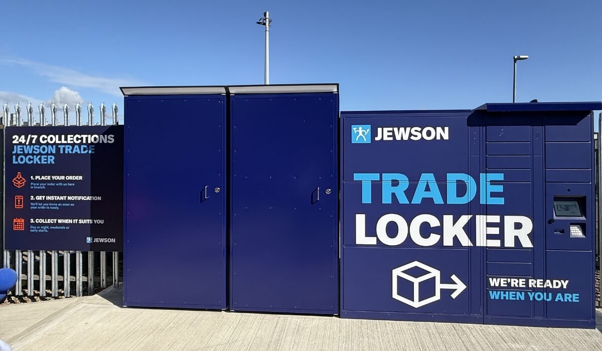 Jewson Trade lockers