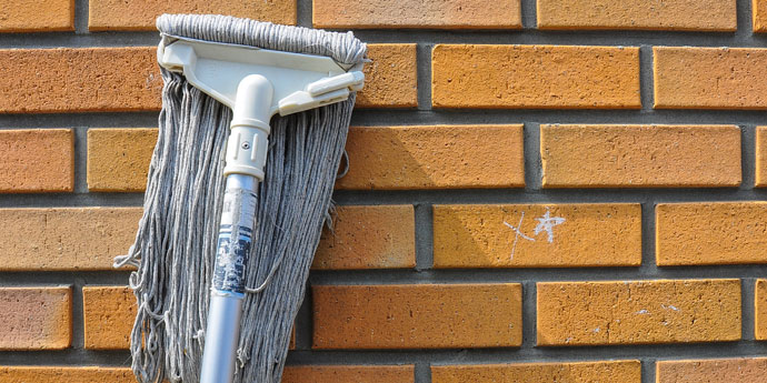 Read our guide to keeping bricks clean