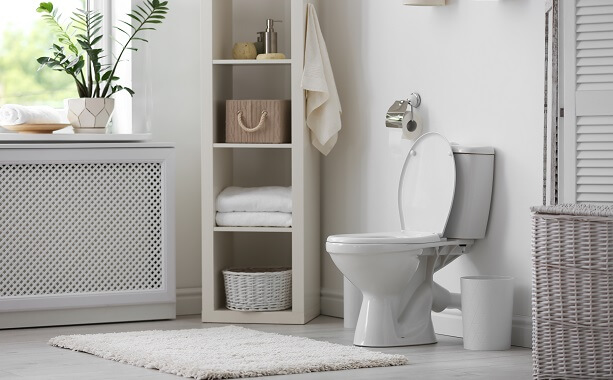 closed couple toilets