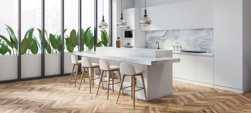 herringbone flooring