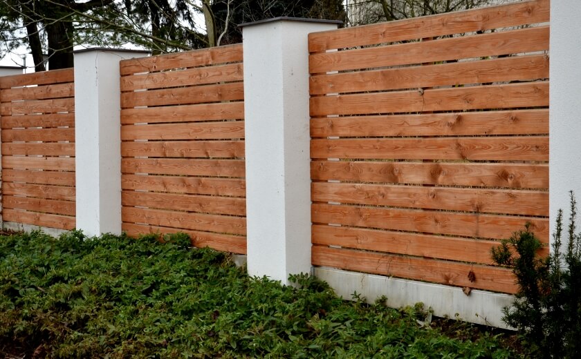 Windproof fence panels